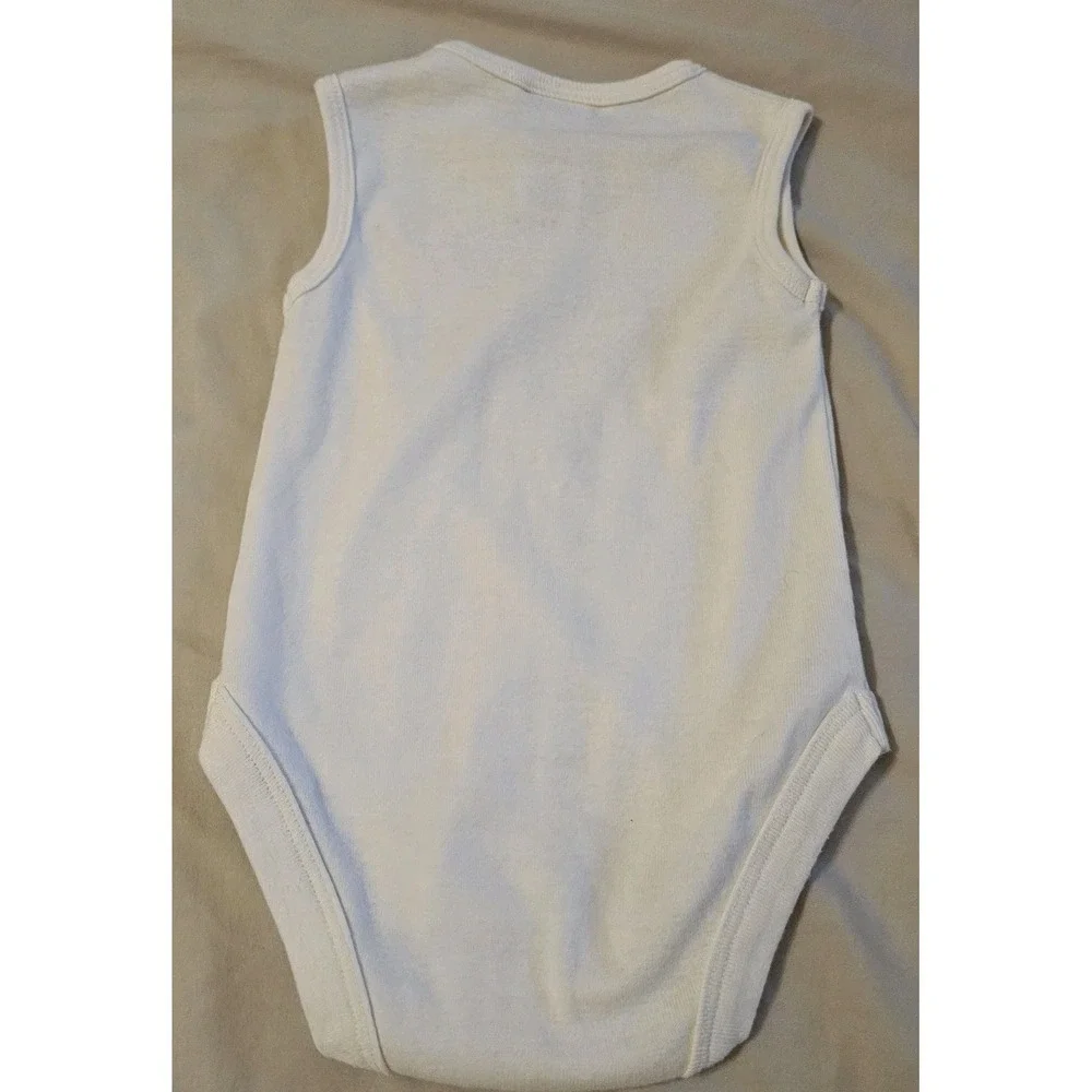 HARLEY DAVIDSON Boys Bodysuit Creeper White 9/12 Months